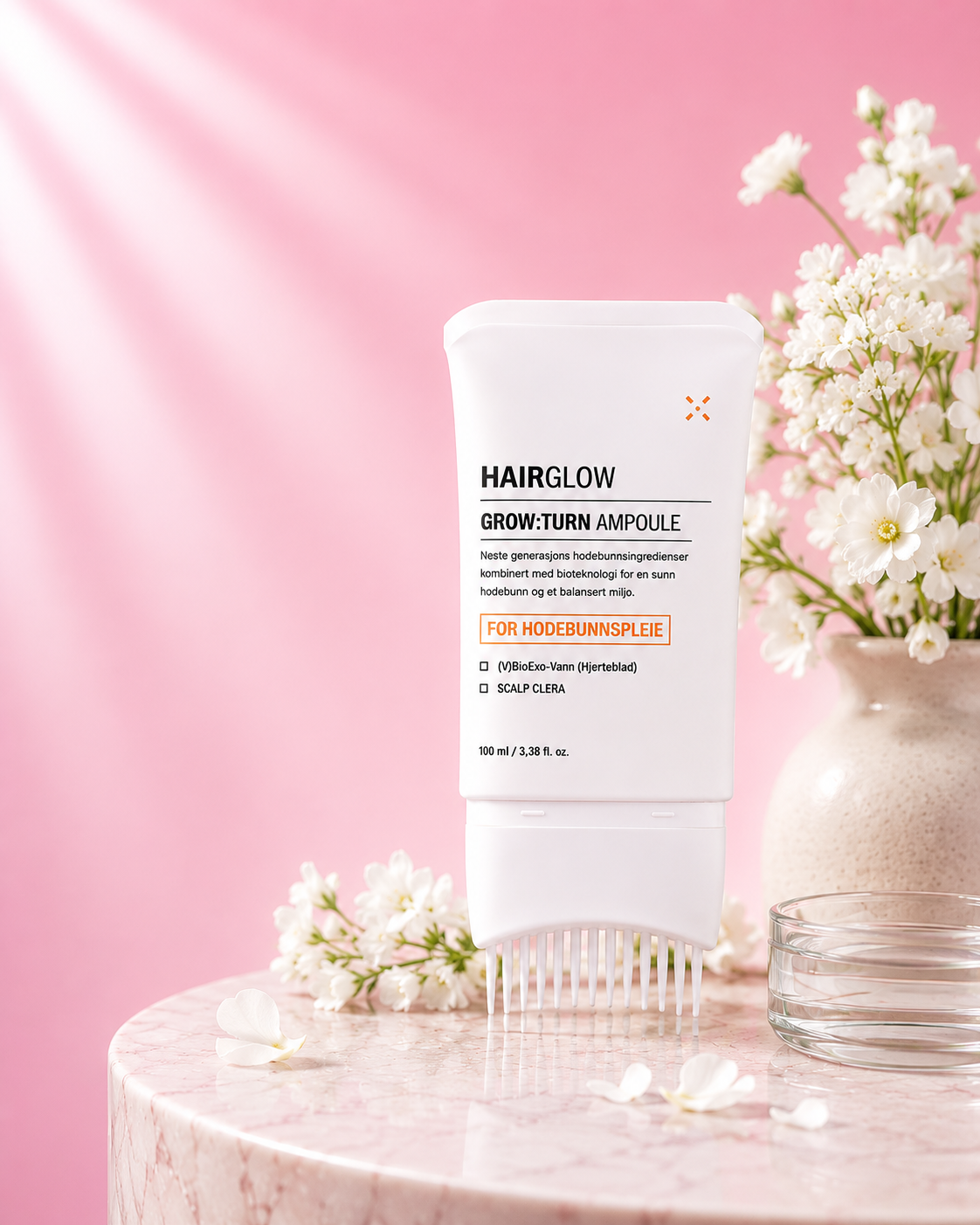 HairGlow — Tettere hår uten kjemikalier