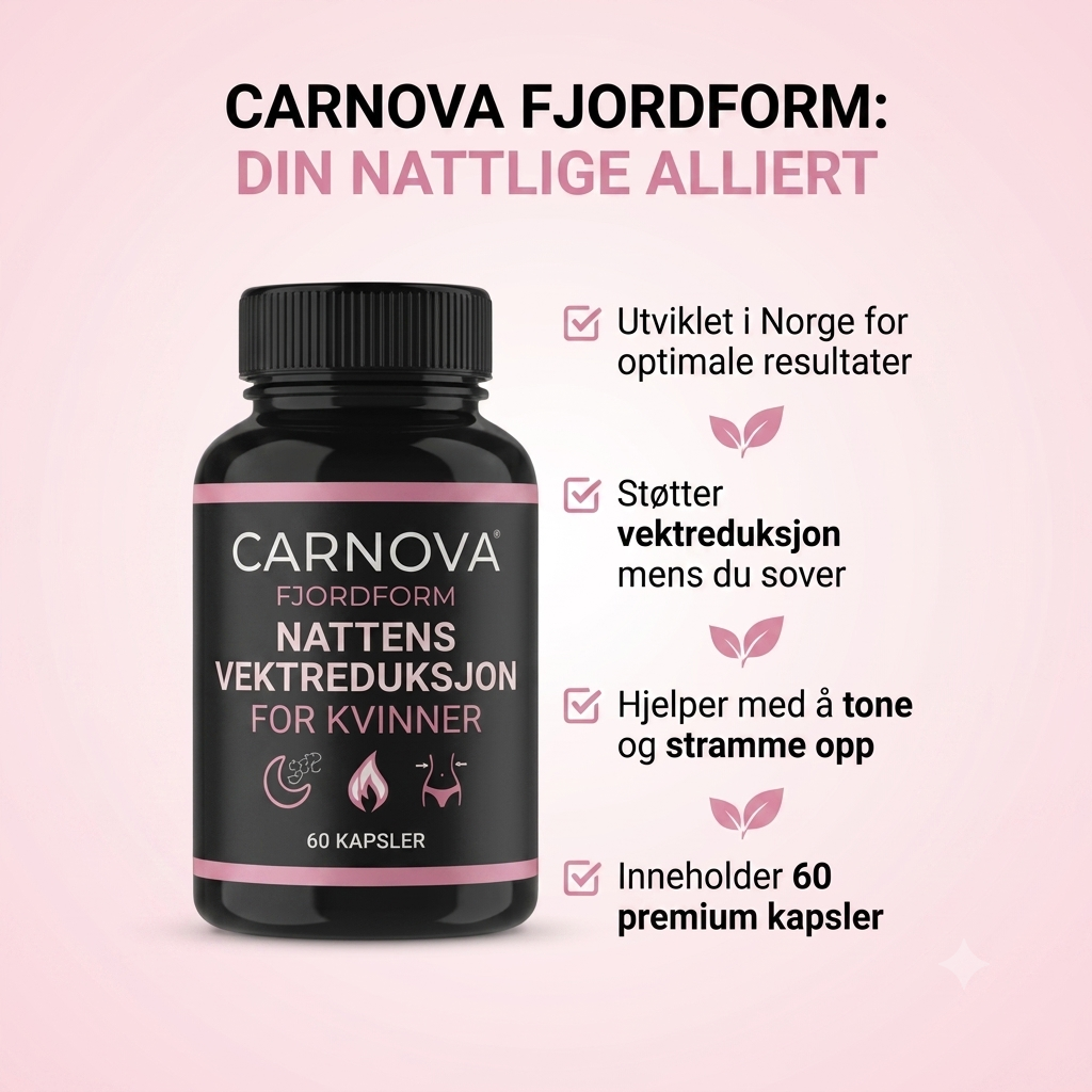 Carnova™ – Støtt kroppens naturlige energi og en aktiv livsstil, hver eneste dag.