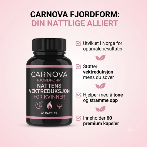 Carnova™ – Støtt kroppens naturlige energi og en aktiv livsstil, hver eneste dag.