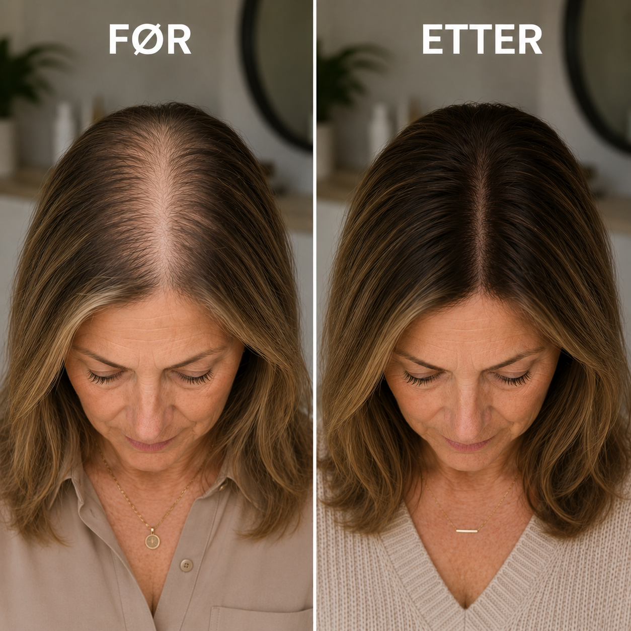HairGlow — Tettere hår uten kjemikalier
