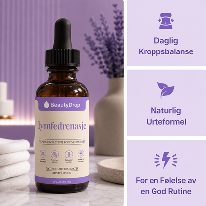 BeautyDrop™ - Demp hovenhet i ansiktet og kroppen, helt uten strev